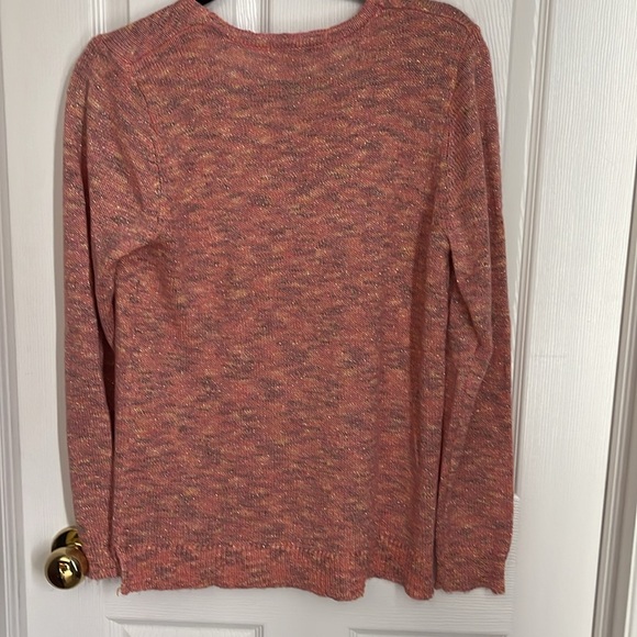 Beautiful peachy pink sweater - Picture 2 of 2